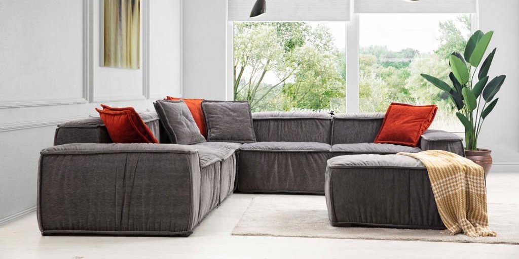 Zen Köşe Koltuk Takımı Antrasit-308-6