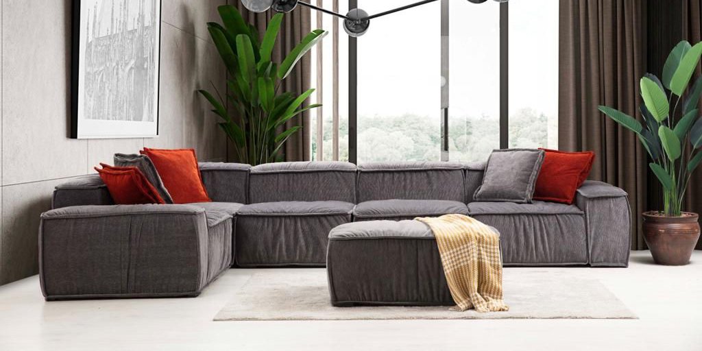 Zen Köşe Koltuk Takımı Antrasit-308-7