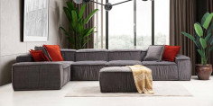 Zen Köşe Koltuk Takımı Antrasit-308-7