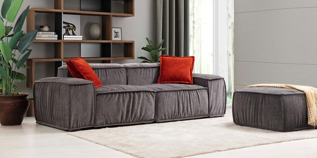 Zen Köşe Koltuk Takımı Antrasit-308-12