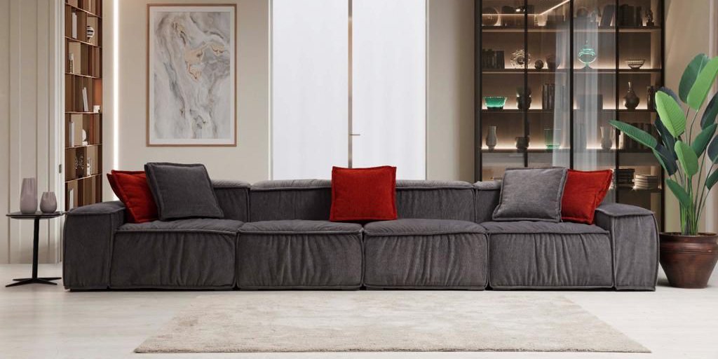 Zen Köşe Koltuk Takımı Antrasit-308-13