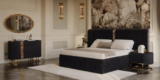 Lyon Black Yatak Odası