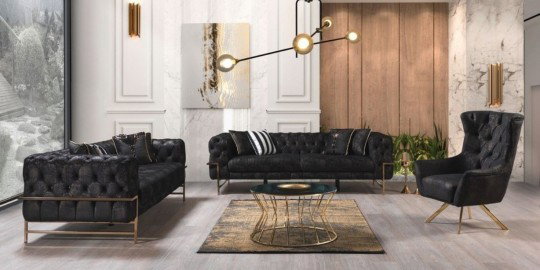 Bond Kapitoneli Koltuk Takımı