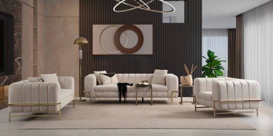 Bond Yarmalı Koltuk Takımı