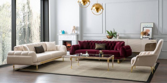 Dortmunt Koltuk Takımı Metal