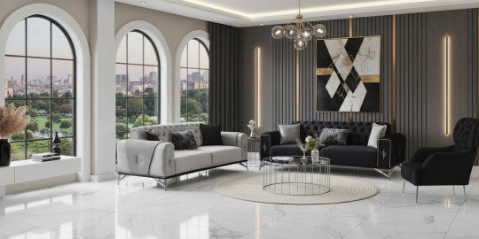 Elite Koltuk Takımı Krom İnegöl Mobilya