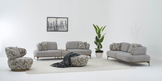 London Metal Ayaklı Koltuk Takımı | Mobilyam İnegölden