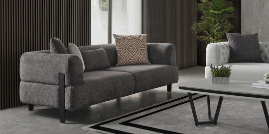 Cratos Koltuk Takımı Gri-883-1