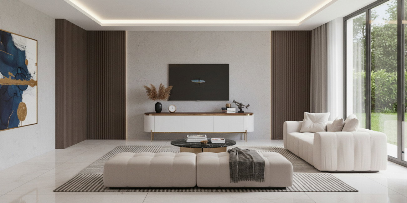 Tesla Tv Ünitesi Metal İnegöl Mobilya