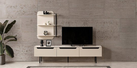 Zara Tv Ünitesi Siyah