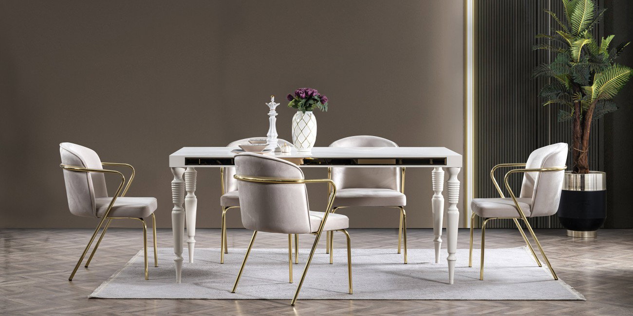 Arya Yemek Odası Takımı230323 | İnegöl Mobilya