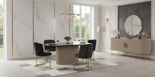 Gucci Cappicuno Yemek Odası Takımı İnegöl Mobilya