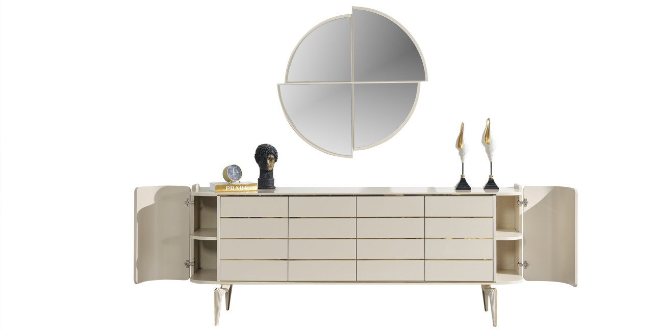 Karya Yemek Odası Takımı Vizon Teşhirden228578 | İnegöl Mobilya