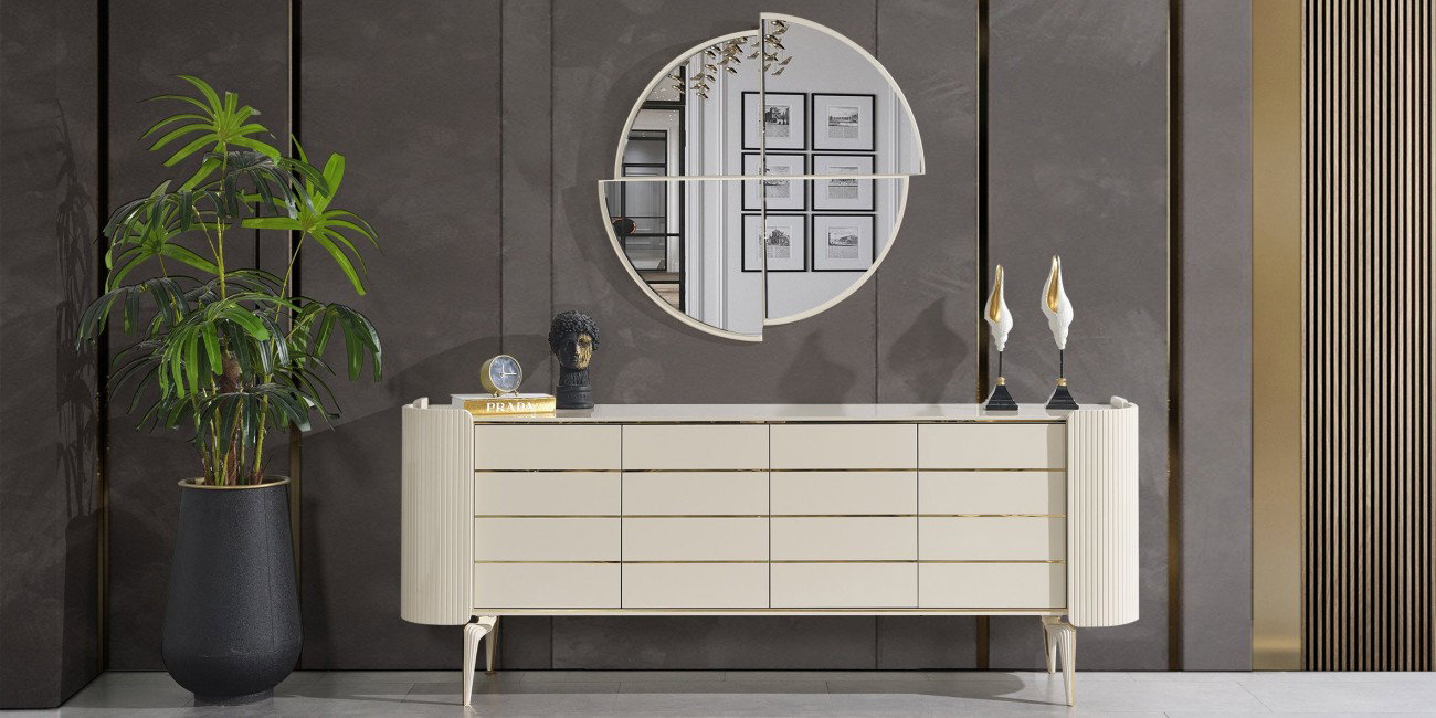 Karya Yemek Odası Takımı Vizon Teşhirden228573 | İnegöl Mobilya