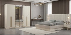 Asel Gold Yatak Odası Takımı İnegöl Mobilya