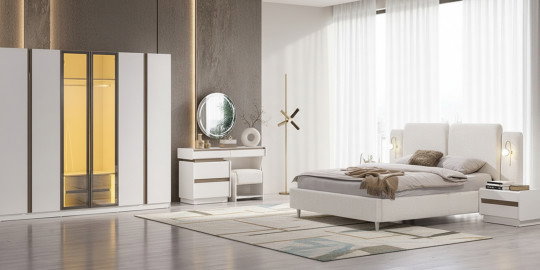 İkra Yatak Odası Takımı İnegöl Mobilya