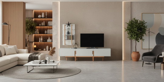 Aura Tv Ünitesi Natural İnegöl Mobilya