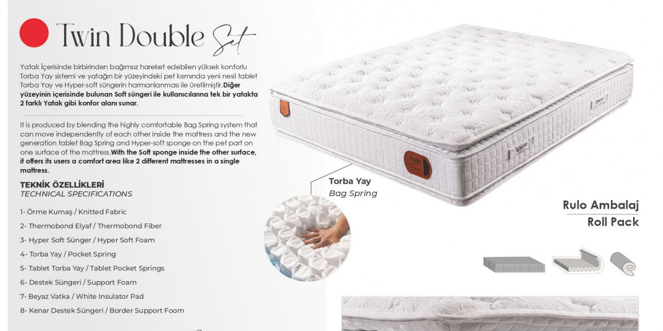 Twin Double Yatak-602-1