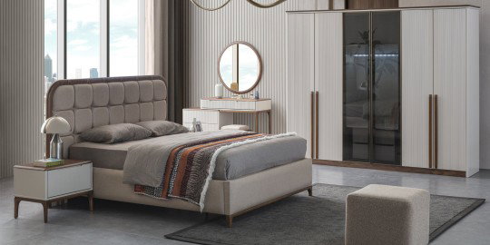 İnci Yatak Odası - Mobilyam İnegölden