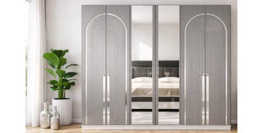 Safir Yatak Odası Takımı Antrasit-3241-1