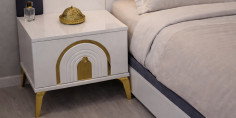 Safir Yatak Odası Takımı Beyaz-3243-3