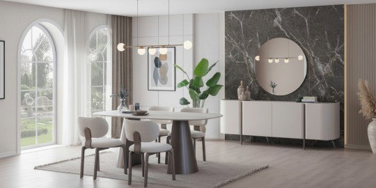 Milano Lüx Yemek Odası Takımı İnegöl Mobilya