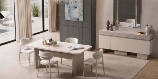 Mokka Yemek Odası Takımı İnegöl Mobilya