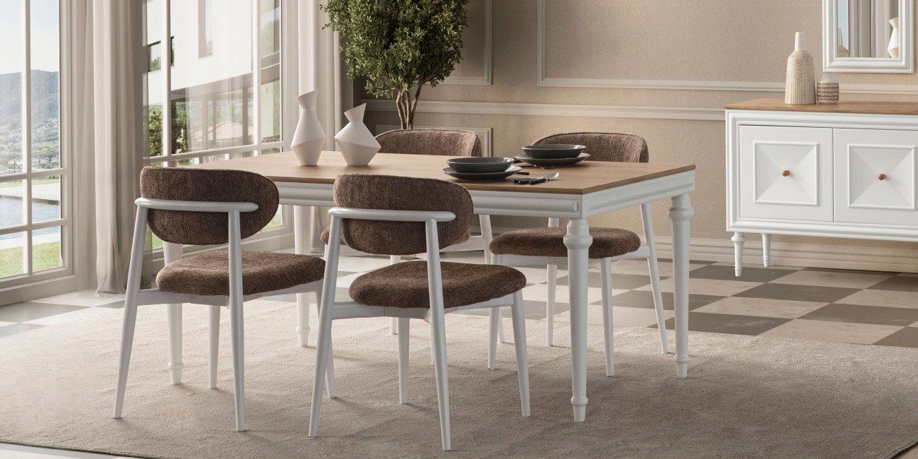Riva Yemek Odası Takımı229440 | İnegöl Mobilya