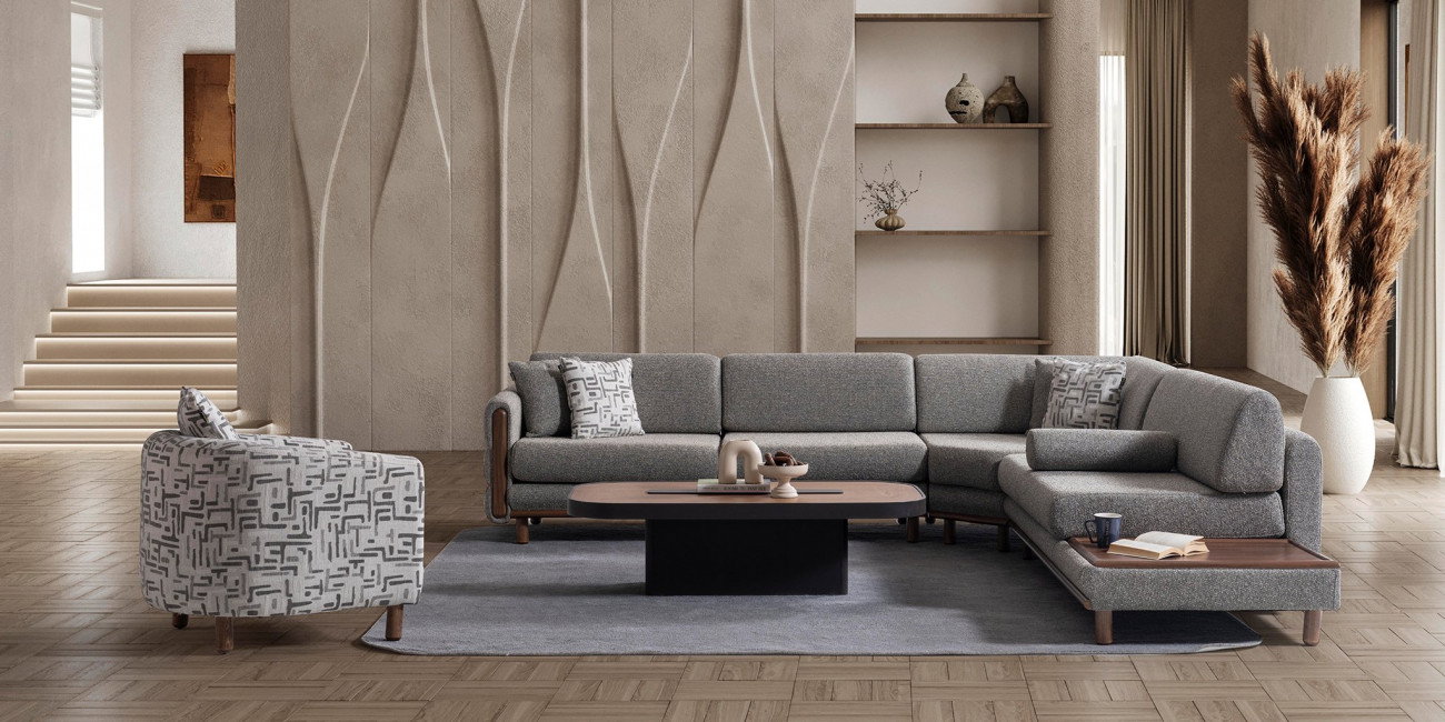 Elegant Köşe Koltuk Takımı-2561-11
