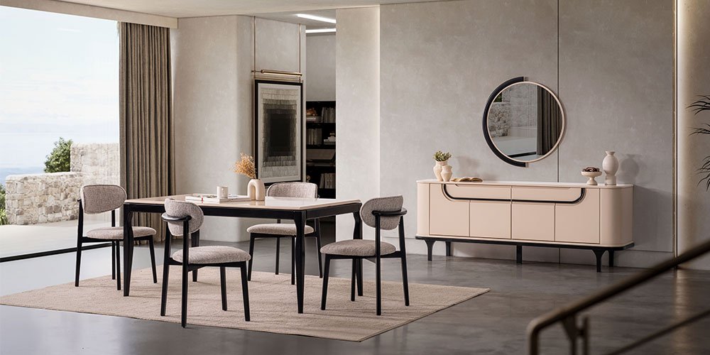Gucci Yemek Odası Takımı229639 | İnegöl Mobilya