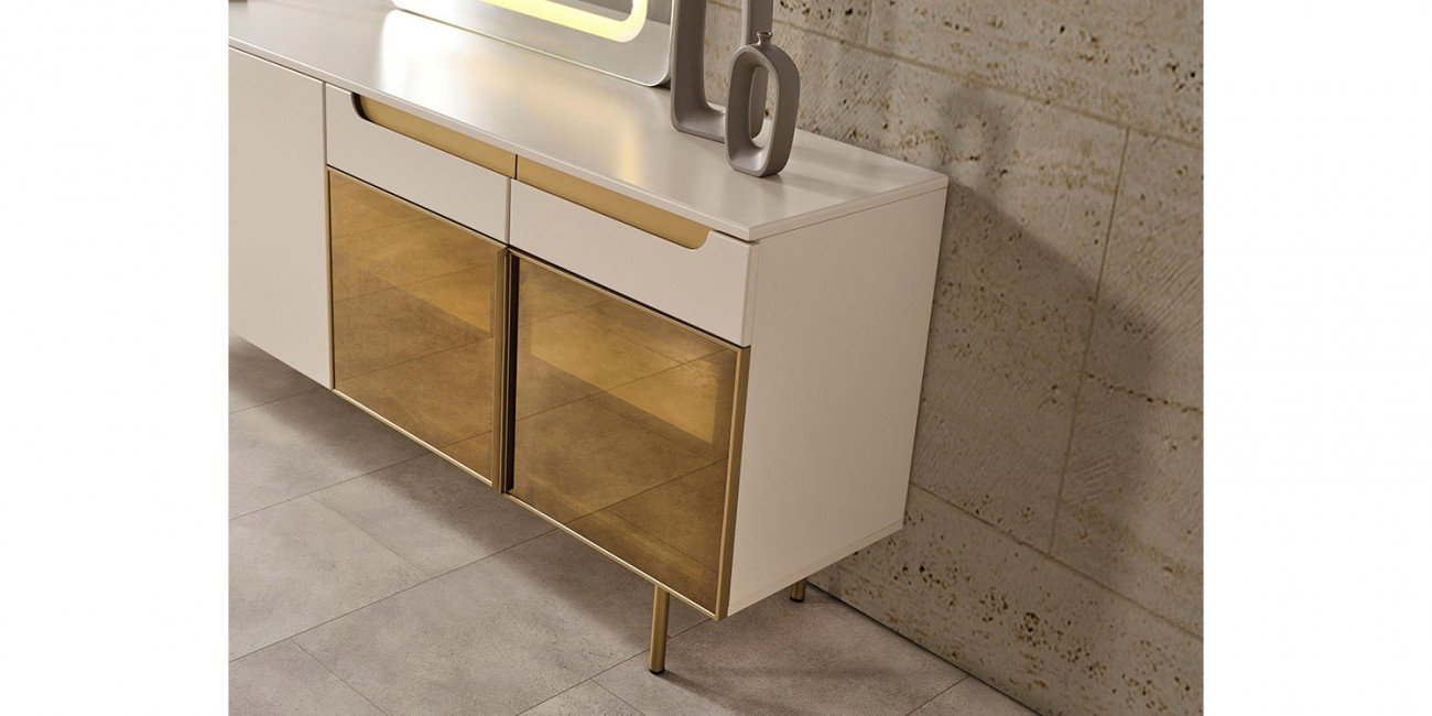 Zara Yemek Odası Takımı Gold-1237-8