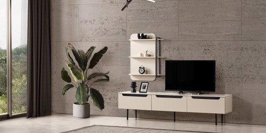 Zara Tv Ünitesi Siyah-1241-1