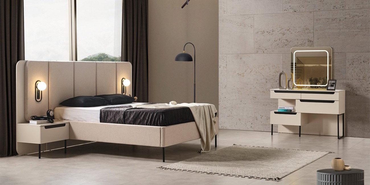 Zara Yatak Odası Takımı Siyah-1239-5