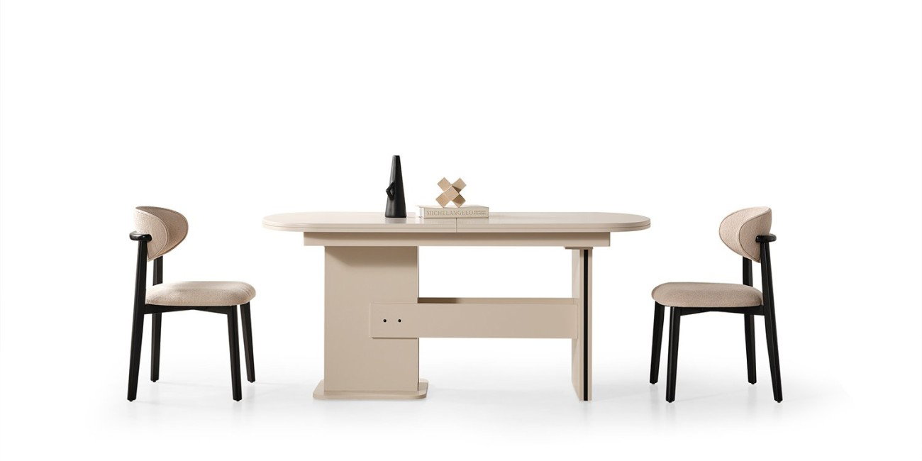 Zara Yemek Odası Takımı Siyah-1242-4