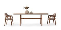 Maldiv Yemek Odası Takımı Ceviz185700 | İnegöl Mobilya