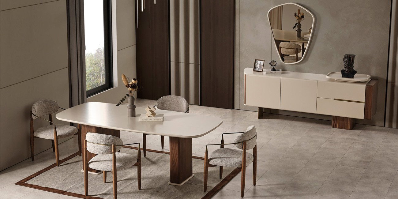 Milano Yemek Odası Takımı185647 | İnegöl Mobilya
