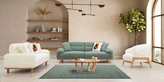 Oslo Koltuk Takımı Yeşil|Mobilyam İnegölden