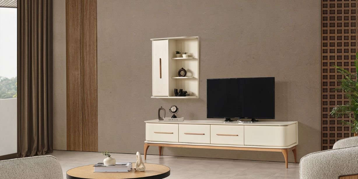 Destan Yemek Odası Takımı Krem-1375-13