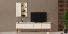 Destan Yemek Odası Takımı Krem-1375-4