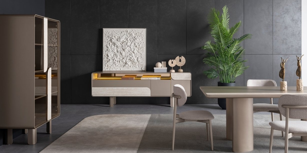 Aqua Yemek Odası Takımı230765 | İnegöl Mobilya