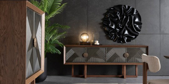 Cross Ceviz Yemek Odası Takımı230724 | İnegöl Mobilya