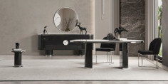 Cartier Antrasit Yemek Odası Takımı230627 | İnegöl Mobilya