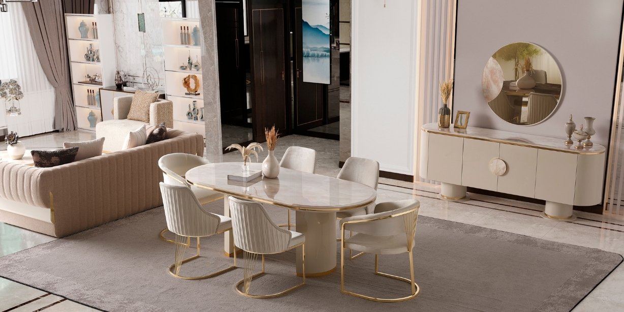 Cartier Vizon Yemek Odasi230563 | İnegöl Mobilya