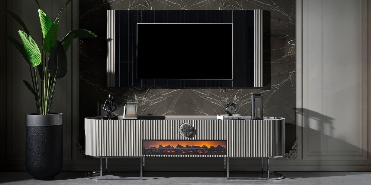 Gucci Duman Gri Yemek Odası Takımı230598 | İnegöl Mobilya