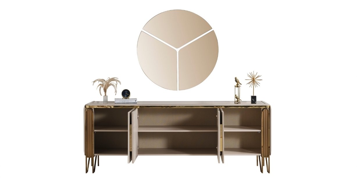 Solo Lux Vizon Yemek Odası Takımı230677 | İnegöl Mobilya