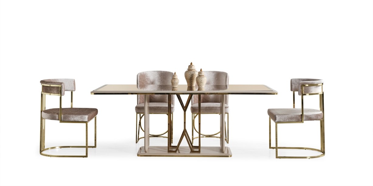 Solo Lux Vizon Yemek Odası Takımı230678 | İnegöl Mobilya