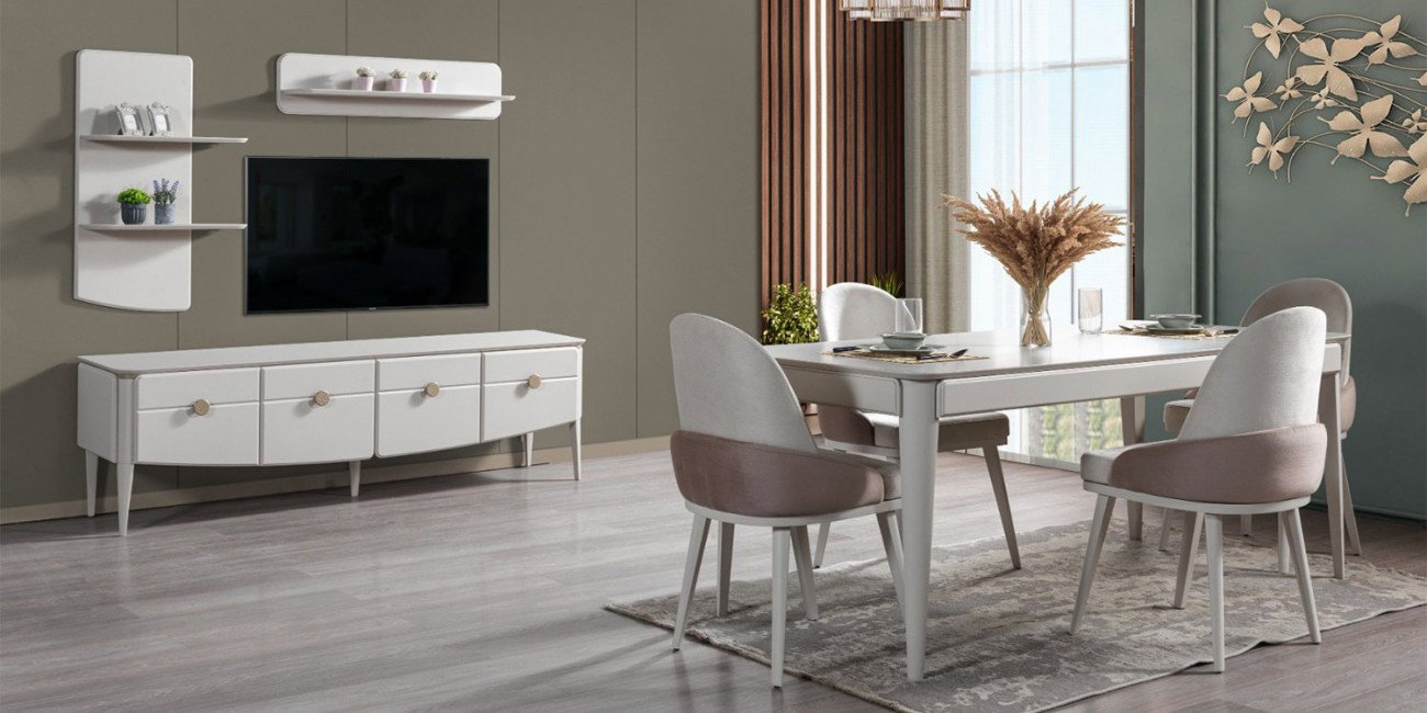 Vegas Yemek Odası Takımı Teşhirden214890 | İnegöl Mobilya