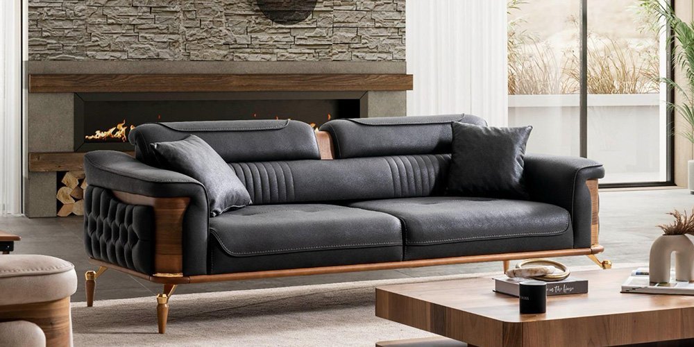 Dubai Koltuk Takımı Krem-2713-9