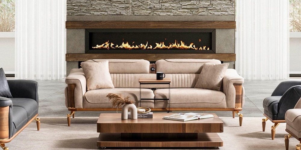 Dubai Koltuk Takımı Krem-2713-8