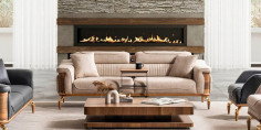 Dubai Koltuk Takımı Krem-2713-8